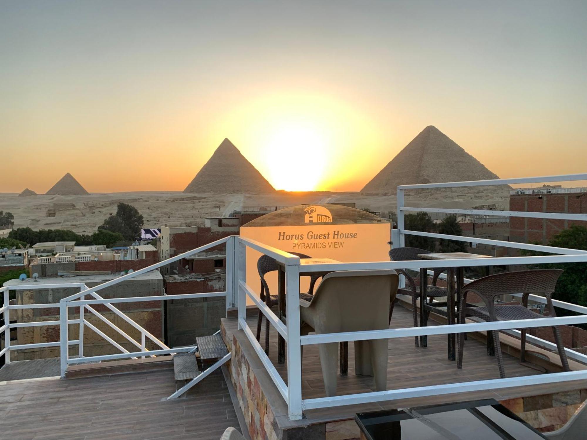 Horus Guest House Pyramids Kafrat al Jabal Exterior photo