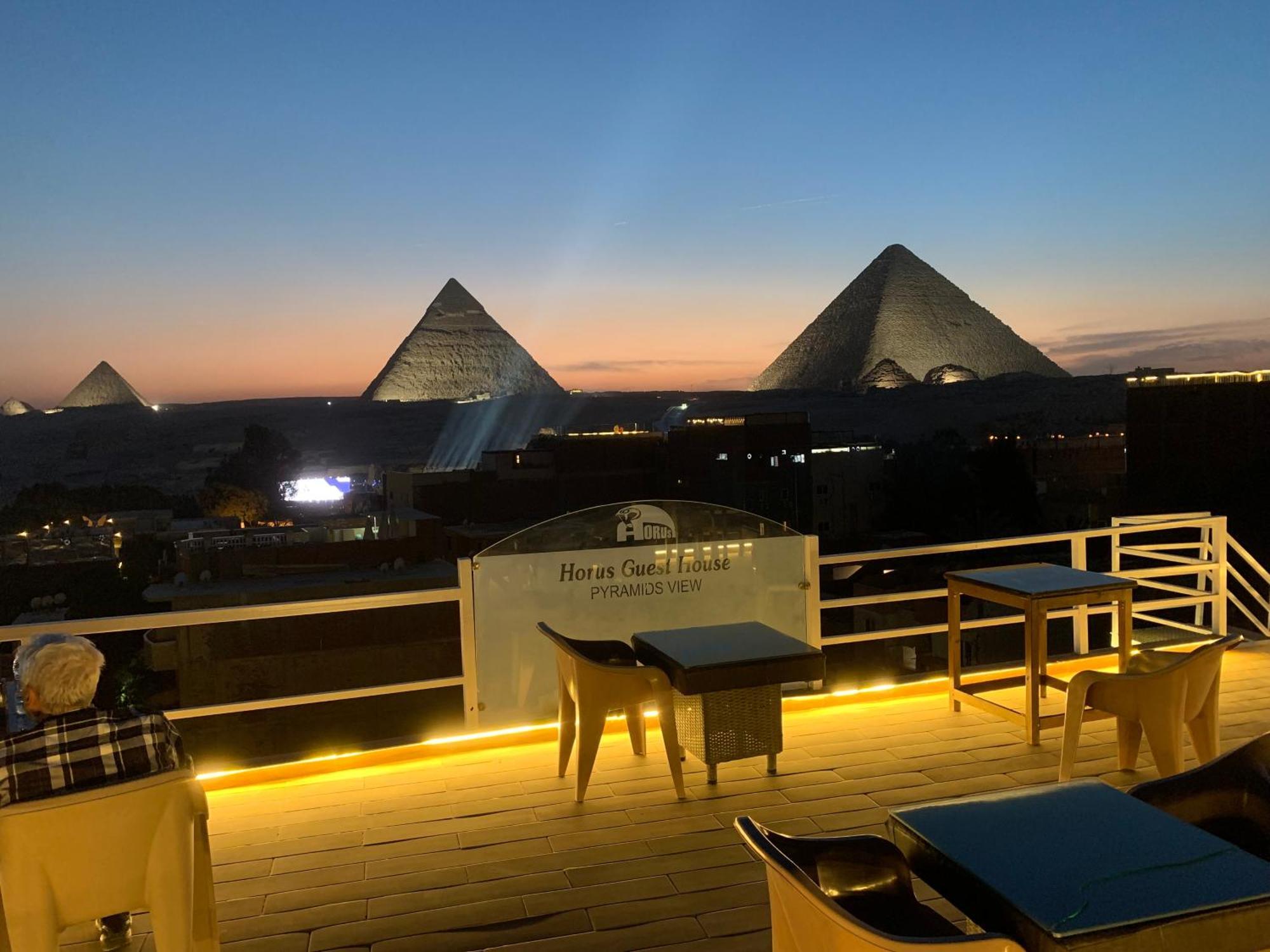 Horus Guest House Pyramids Kafrat al Jabal Exterior photo