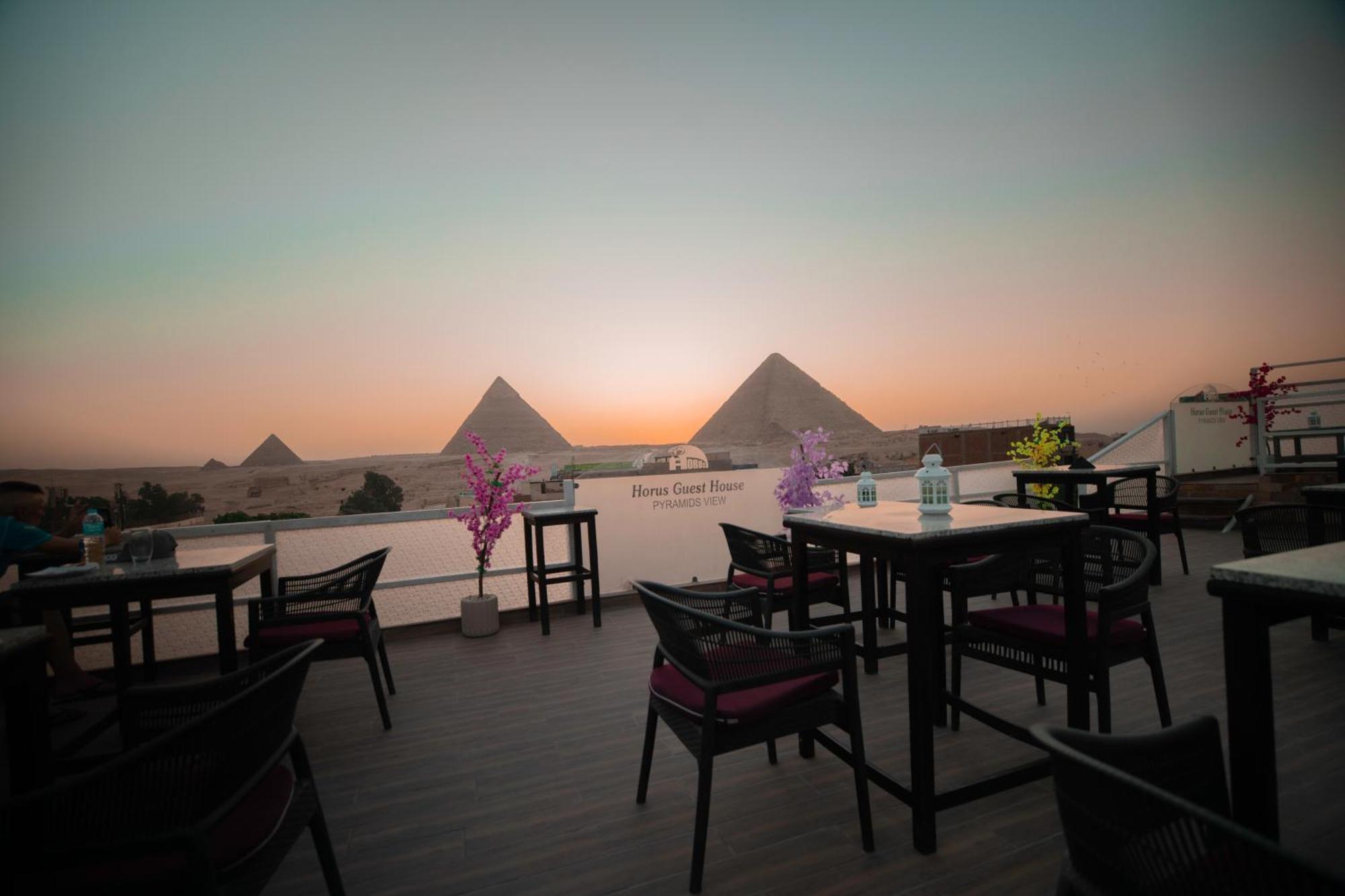 Horus Guest House Pyramids Kafrat al Jabal Exterior photo