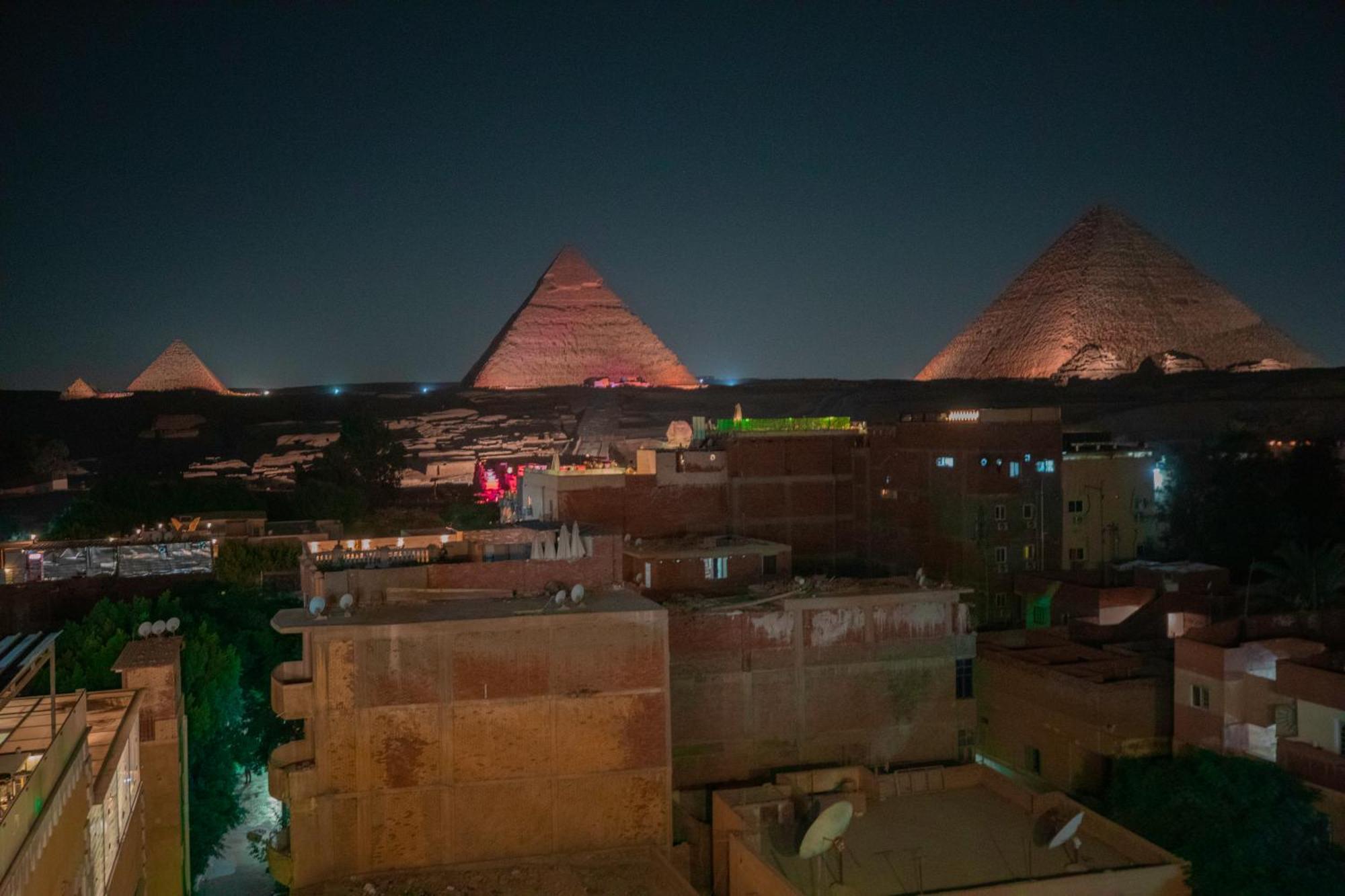 Horus Guest House Pyramids Kafrat al Jabal Exterior photo